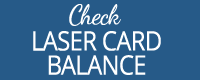 check laser card wash balance